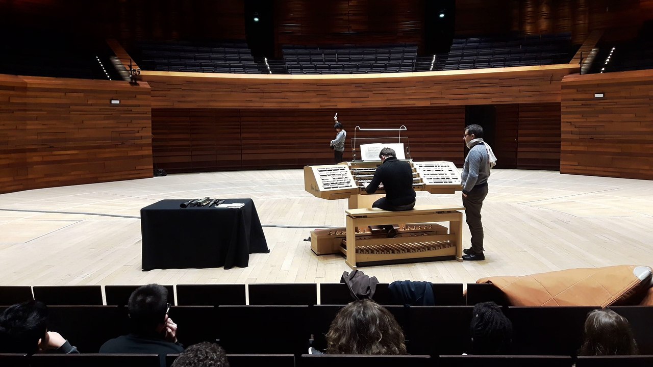 Extrait de la Toccata et fugue en ré mineur de J.-S. Bach par Thomas Ospital