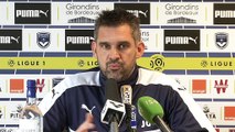 Point Presse Jocelyn Gourvennec avant Bordeaux - Lorient