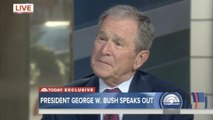 George W. Bush Offers His Take on Trump's Relationship With the Press