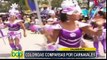 Coloridas comparsas por carnavales a lo largo del país