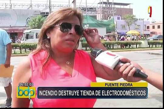 Puente Piedra: tienda de electrodomésticos quedó destruida tras incendio