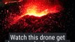 Drone footage shows off just how intense a volcano can be || Imagens de Drone mostram o quão intenso um vulcão pode ser