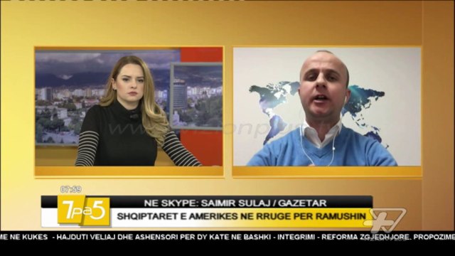 7pa5 - Shqiptaret e Amerikes ne rruge per Ramushin - 10 Janar 2017 - Show - Vizion Plus