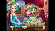 Disney Frozen Flu Doctor Compilation Game (Elsa, Anna, Olaf)   Baby Monster Flu Doctor HD