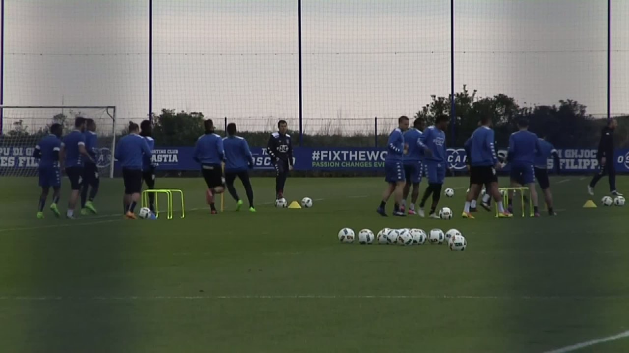 Foot - L1 - Bastia : Rui Almeida a dirigé sa première séance d'entraînement