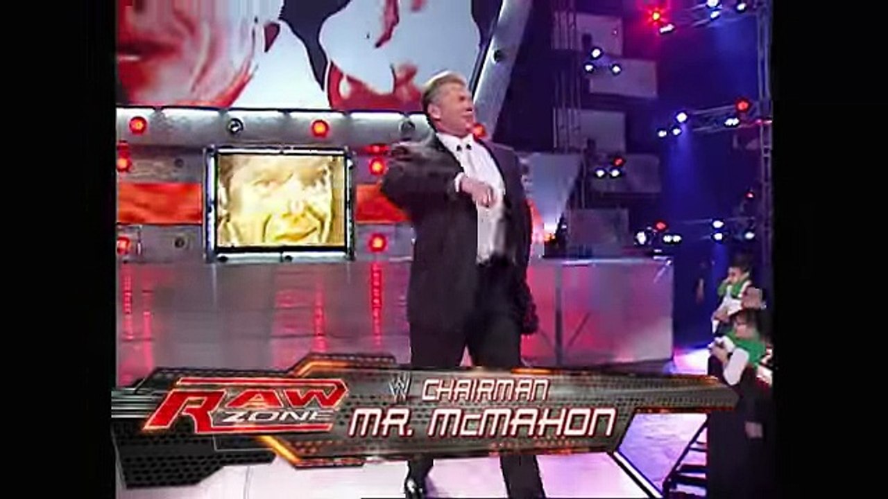 Mr. McMahon and Donald Trump's Battle of the Billionaires Contract Signing