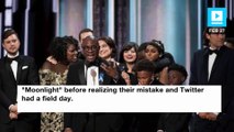 The best Twitter reactions to last night's Oscars mix-up