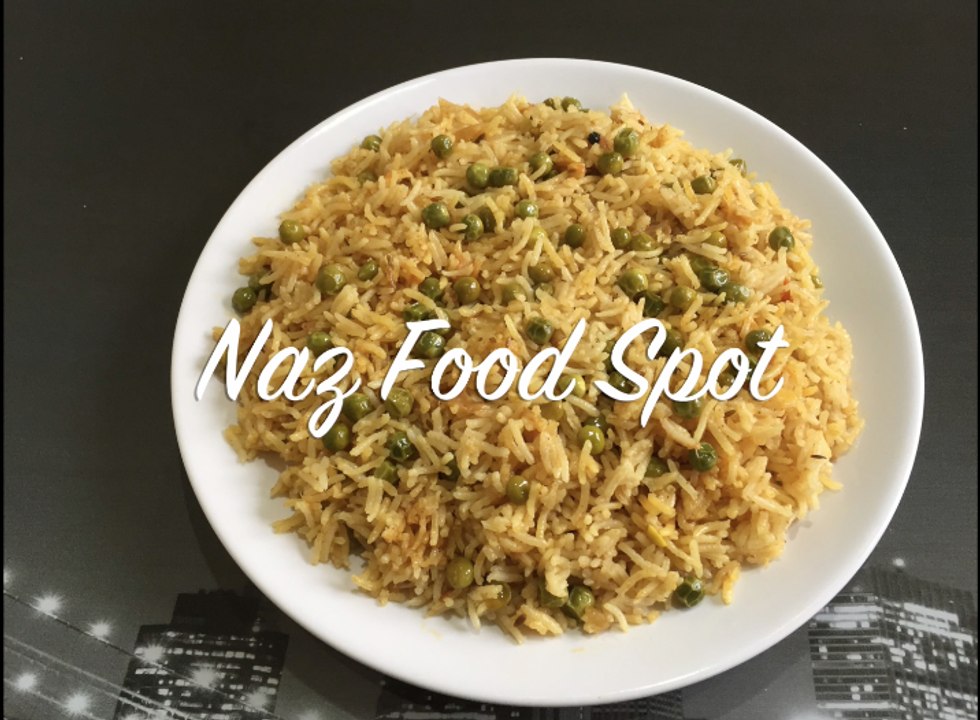 Matar pilau ( Peas rice)