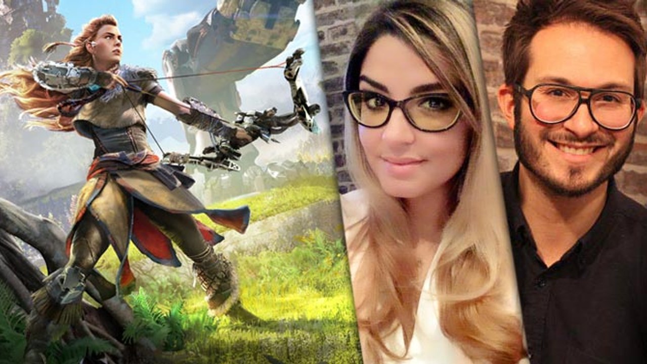 Découvrez Horizon Zero Dawn sur PS4 avec Carole et Julien