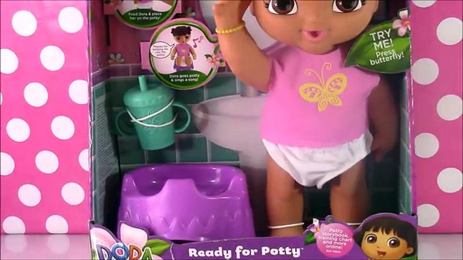 ⁣Potty training video for toddlers dora