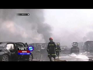 Ledakan Dasyat di Pelabuhan Petikemas Cina - NET5