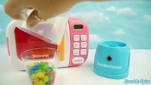 Paw Patrol Mer Pup Gumball and Jelly Beans Microwave Candy Surprises Just Like Home Blender Mixer