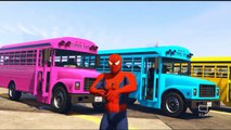 McQueen Spiderman - Tow Truck Transportation Video for Kids - Nursery Rhymes Songs