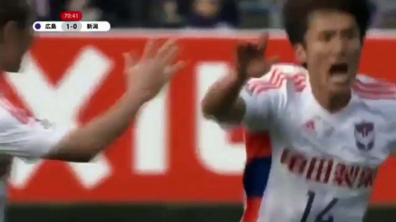 Hiroshima 1:1 Niigata  (Japanese J League 25 February 2017)