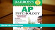 Popular Book  Barron s AP Psychology, 7th Edition (Barron s AP Psychology Exam)  For Kindle