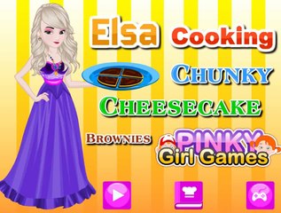 Эльза готовит очень вкусный обед Мультик игра Холодное Сердце