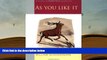 Popular Book  As You Like It: Oxford School Shakespeare (Oxford School Shakespeare Series)  For