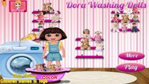 Дора исследователь Дора игры онлайн мыть кукол полная игра для детей в HD