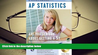 Popular Book  AP Statistics w/ CD-ROM (Advanced Placement (AP) Test Preparation)  For Trial