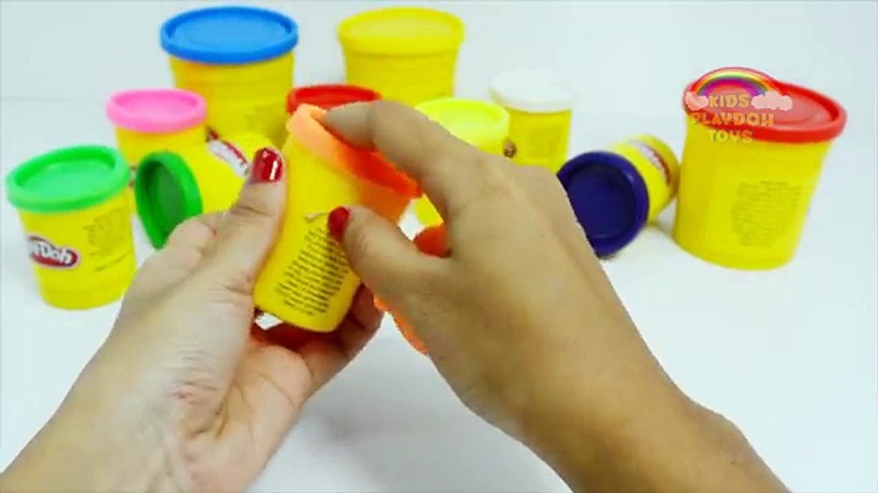 Play Doh SHAPE-A-BRACHIOSAURUS Toy Video | SURPRISE Color Dinosaur Play-Doh Toys for kids