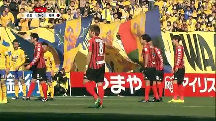 Sendai 1:0 Consadole Sapporo (Japanese J League 25 February 2017)