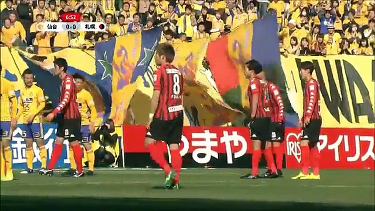 Sendai 1:0 Consadole Sapporo (Japanese J League 25 February 2017)