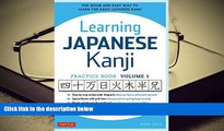 Popular Book  Learning Japanese Kanji Practice Book Volume 1: (JLPT Level N5) The Quick and Easy