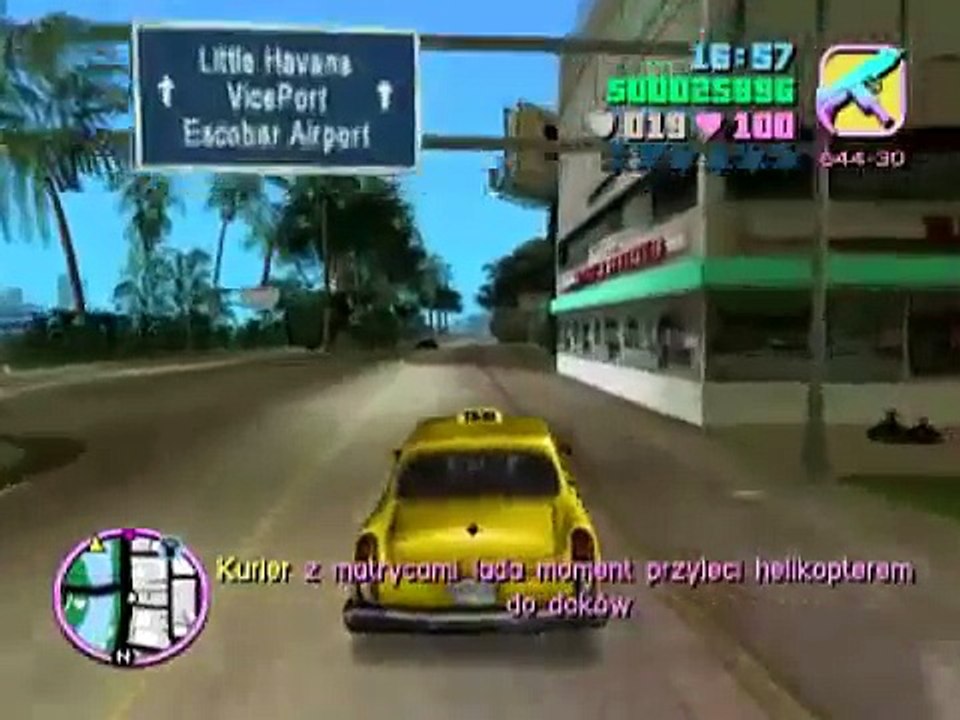 GTA VC Misja - Kurier [PL]