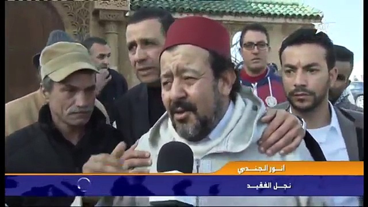 مراسم تشييع جثمان الفنان الراحل محمد حسن الجندي