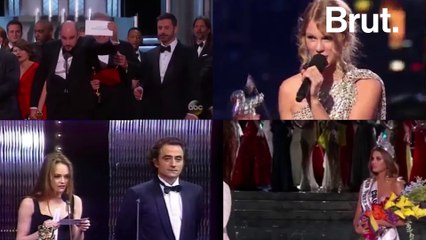 Top 5 des pires bourdes de cérémonies