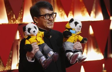 Jackie Chan brought not one, but two dates to the Oscars