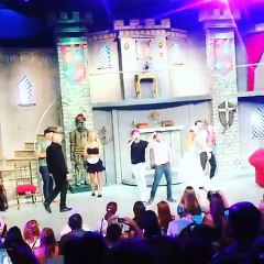 Oli en el final de la 1ra. función de Abracadabra - 25 de Febrero
