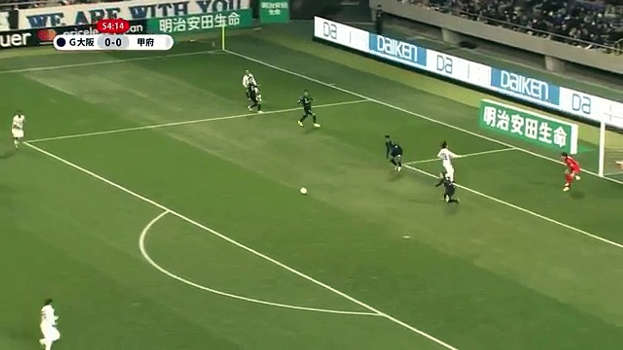 Gamba Osaka 0:1 Kofu (Japanese J League 26 February 2017)