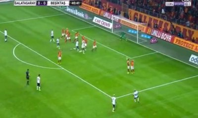 Anderson Talisca Freekick Goal HD - Galatasaray 0-1 Besiktas 2/27/2017
