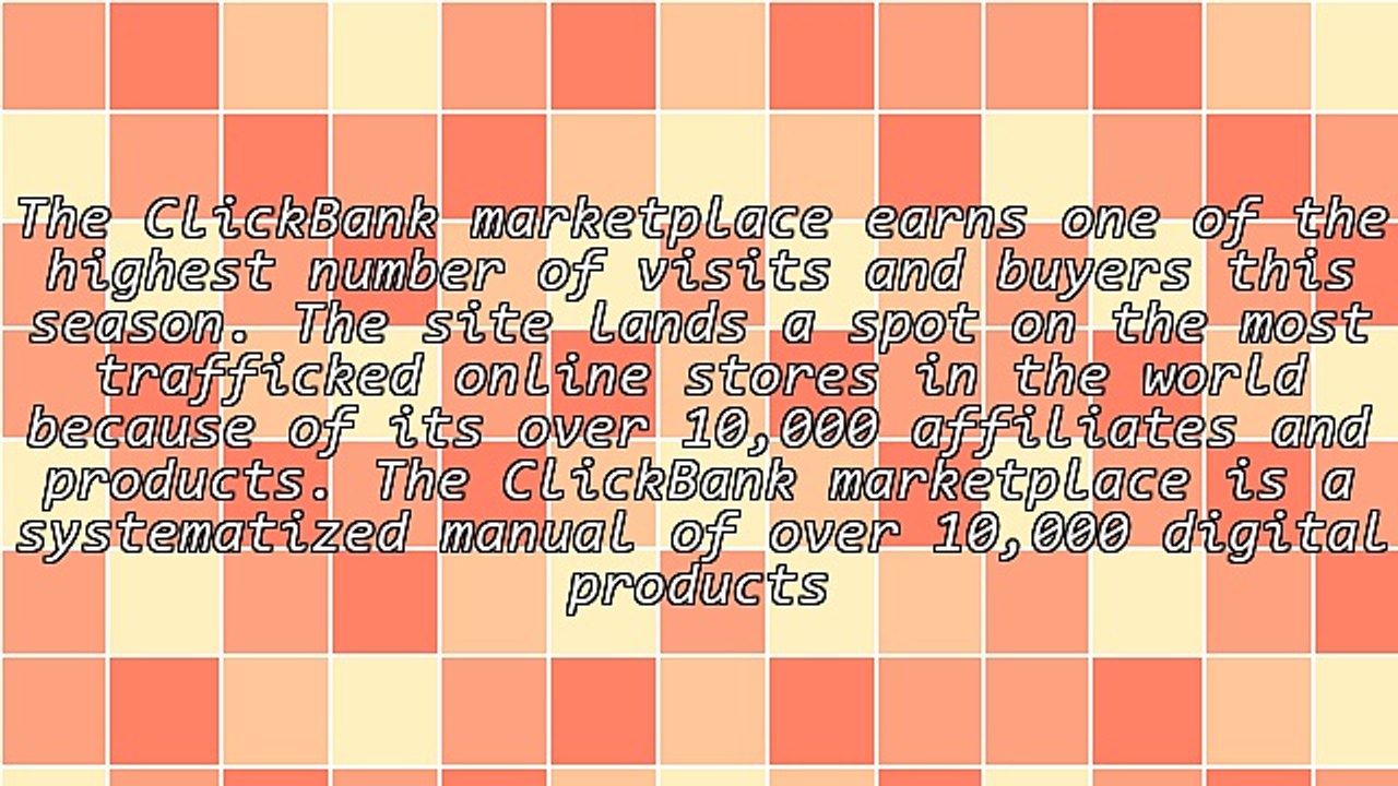 The ClickBank Marketplace Hits It Big This Season