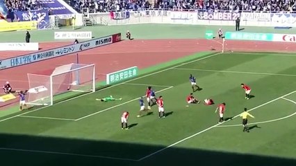 Yokohama Marinos 3:2 Urawa (Japanese J League 25 February 2017)