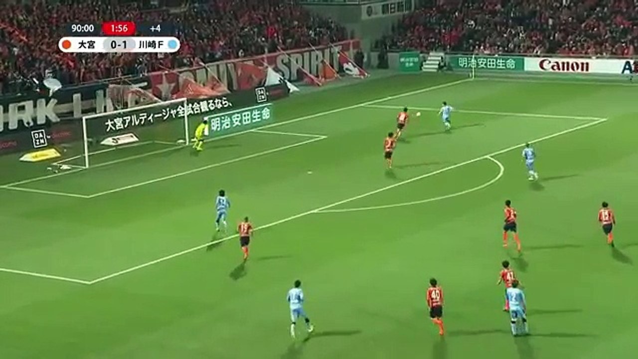 Omiya 0:2 Kawasaki (Japanese J League 25 February 2017)