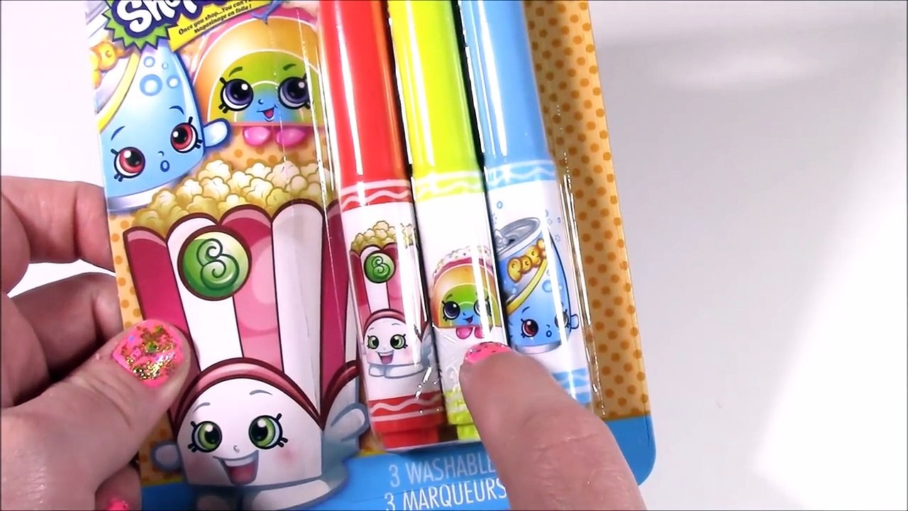 Hello Kitty Makeup Bag! LIP GLOSS Lip Smacker Eyeshadow SHOPKINS Disney Princess! Beauty F