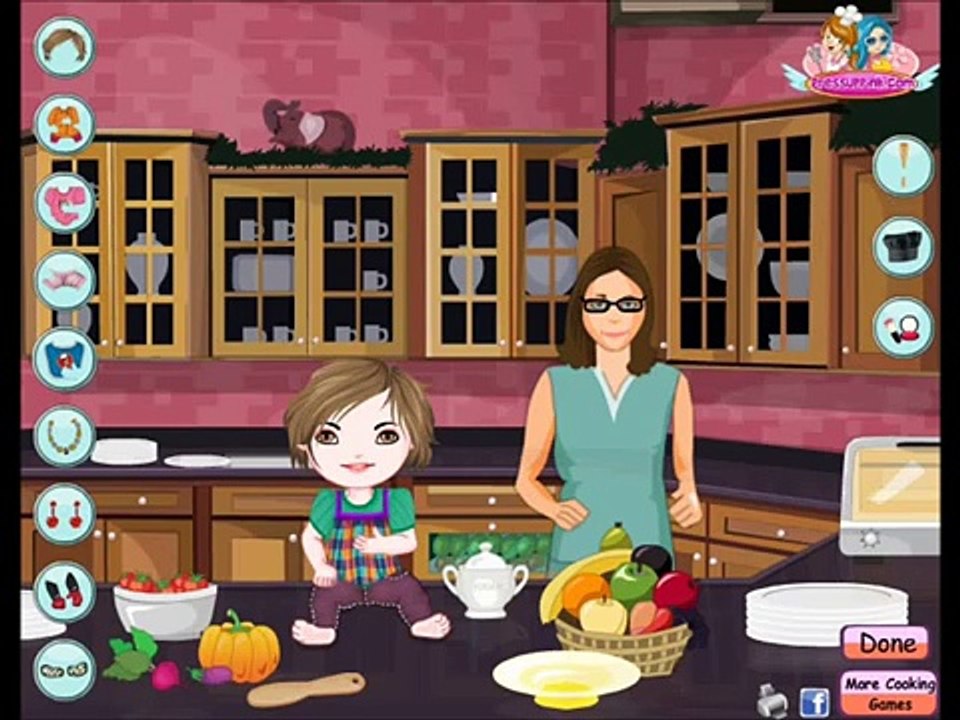 Baby Cooking School Role Playing Brain Games Videos games for Kids - Girls - Baby Android