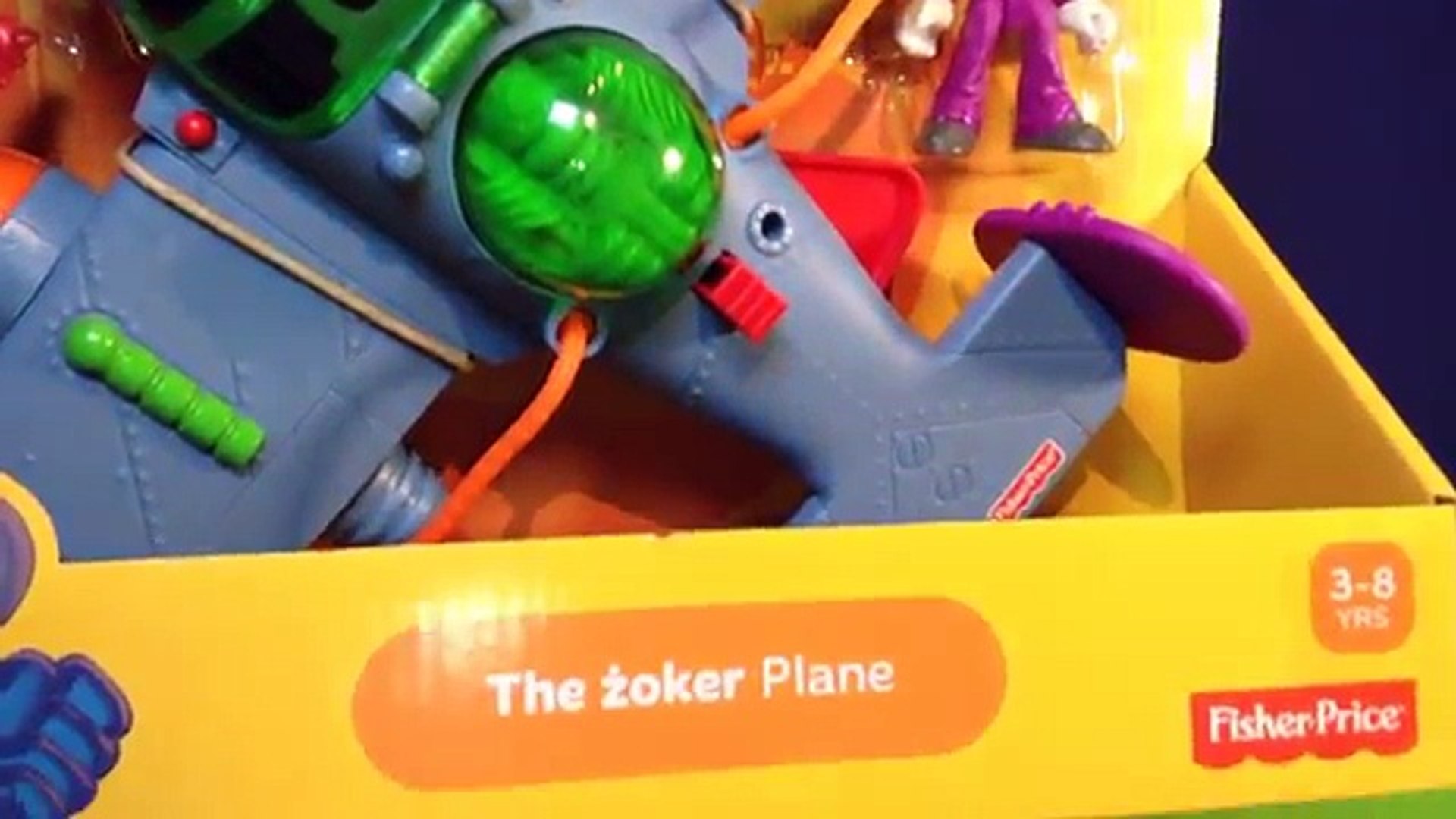 imaginext joker plane