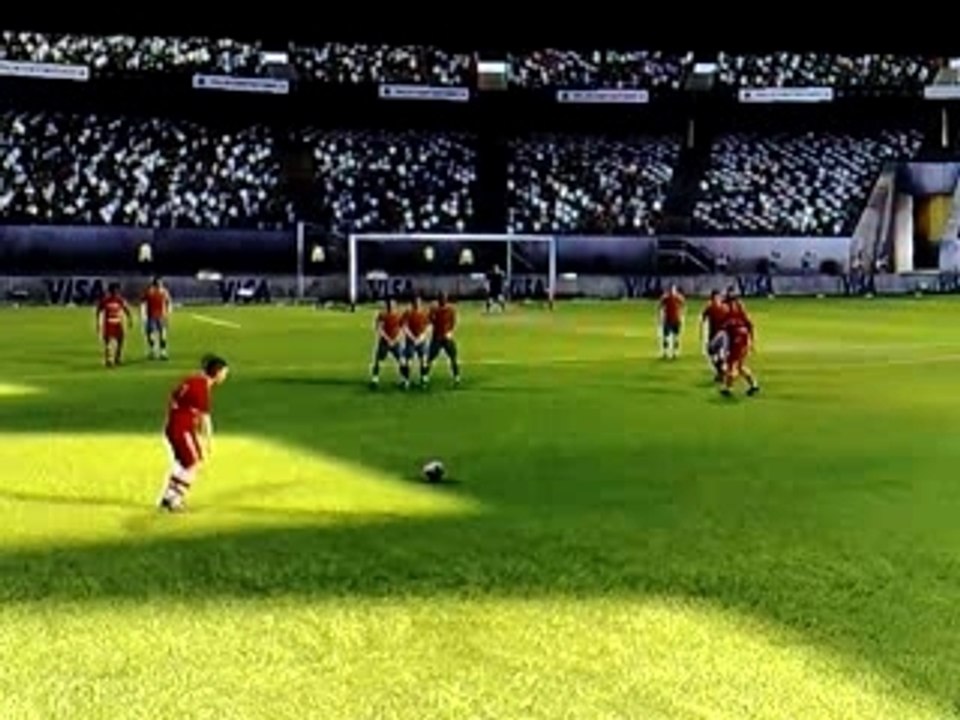 fifa 08 coup franc de Ribery