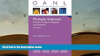Kindle eBooks  Multiple Sclerosis: Clinician s Guide to Diagnosis and Treatment (Oxford American