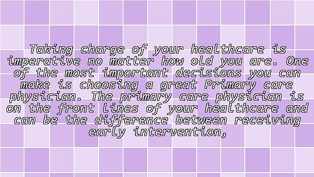 Things to Consider When Choosing a Primary Care Physician