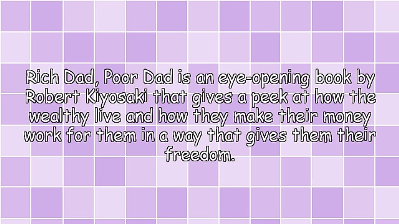 Rich Dad Poor Dad: Live Like the Wealthy Do