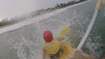 Kayak Fail Releases GoPro Into Ocean