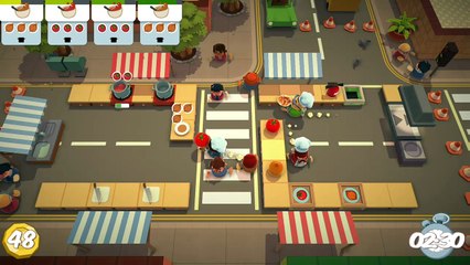 OVERCOOKED- ESSE JOGO VAI DAR BRIGA!!! NINGUÉM SABE O QUE VAI FAZER