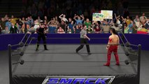 WWE 2K17 eazy b v shinsuke nakamura