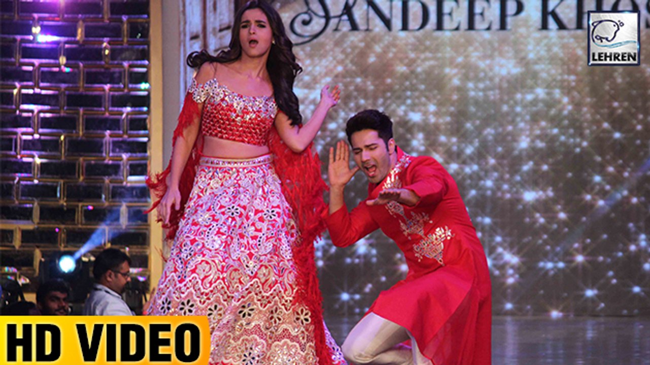 Alia Bhatt And Varun Dhawan Tamma Tamma Again On Ramp