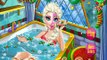 Disney Frozen Game - Elsa Christmas Spa Bath - Baby Games For Kids - Cartoon for children