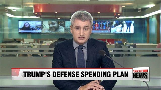 President Trump seeks to increase defense spending by $54 billion